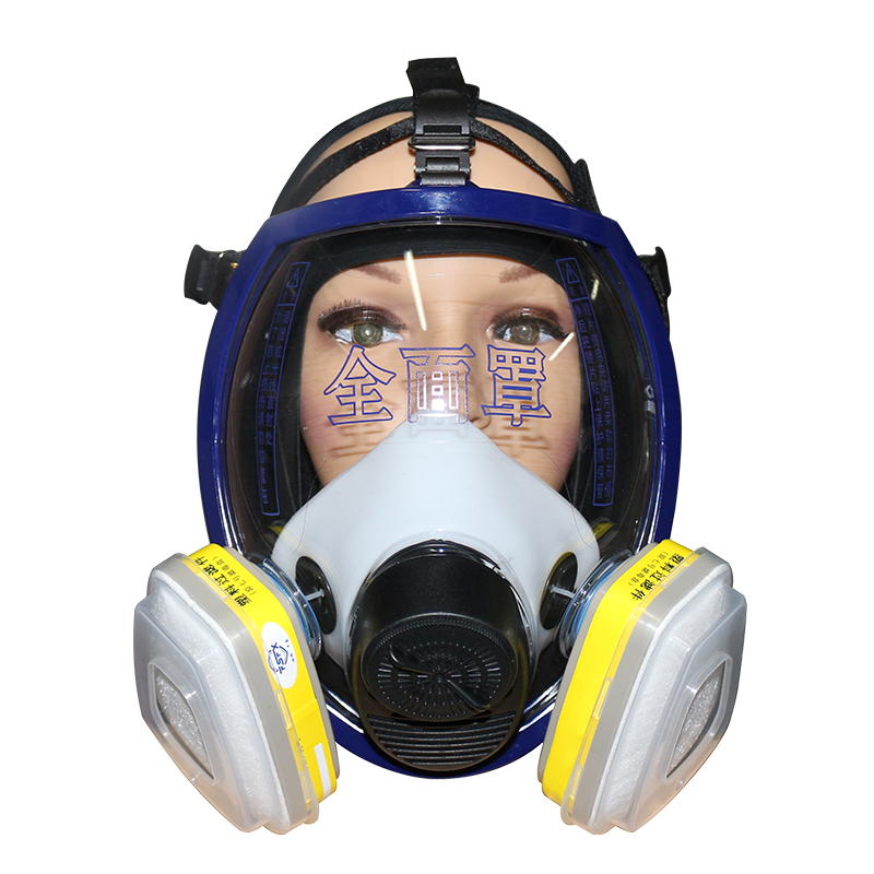 球型双盒全面具